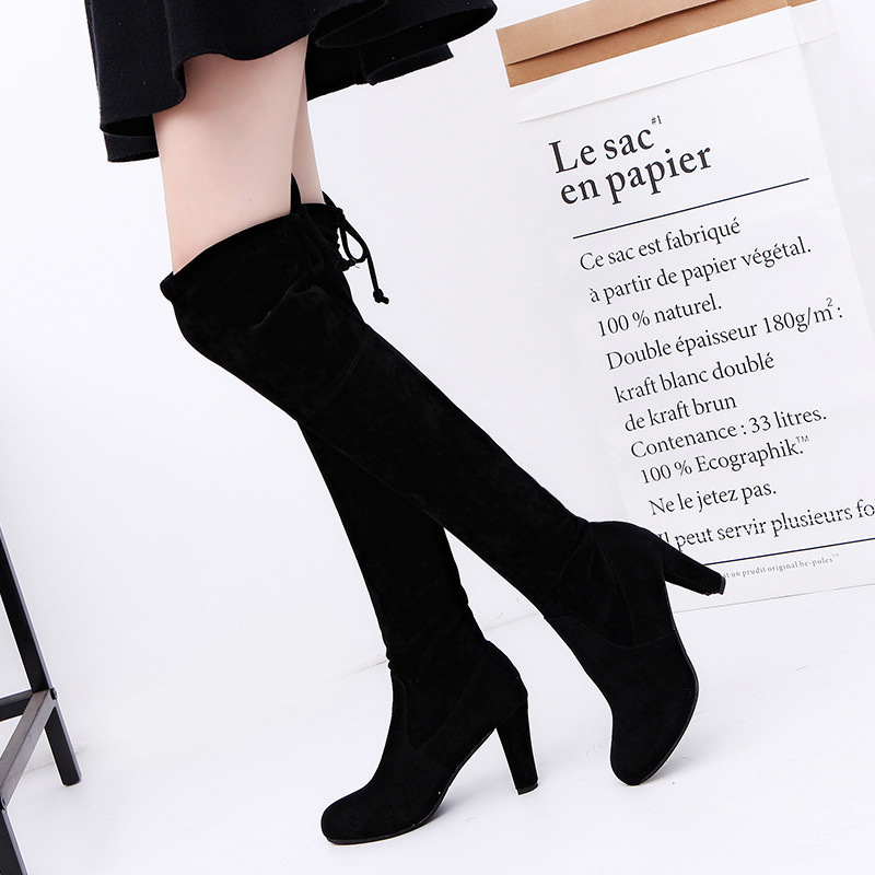 Women'S Fashion Socks - Women's Boots Stretch Fabric Over The