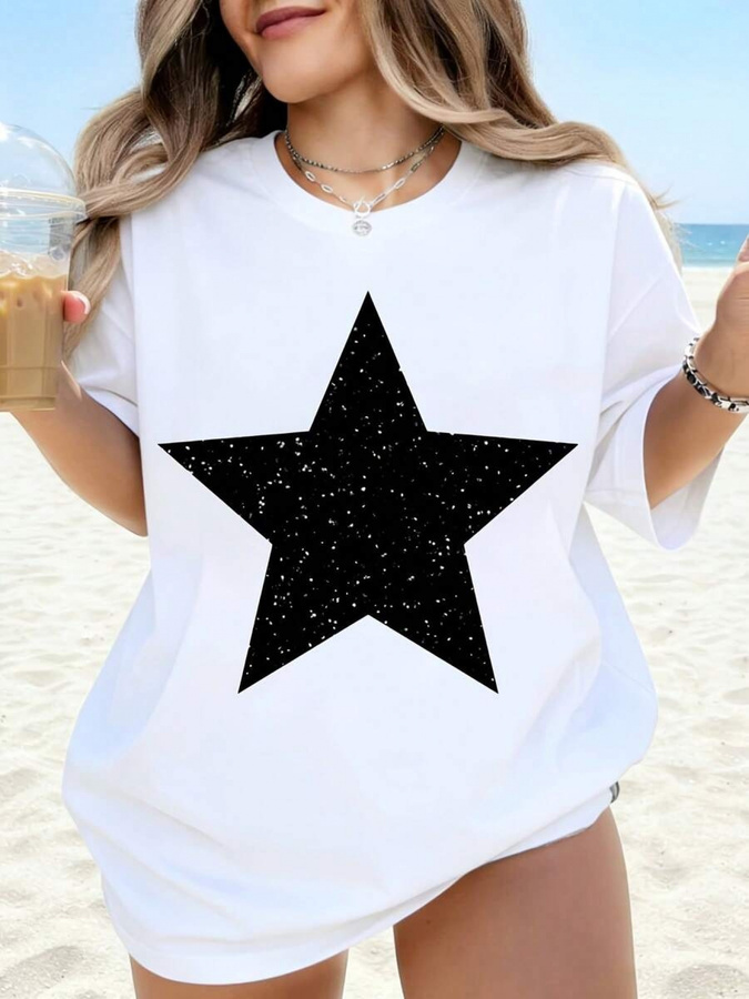 Women'S Fashion Trends Summer 2025 - New Fashion Apparel, White Graphic T‑Shirt