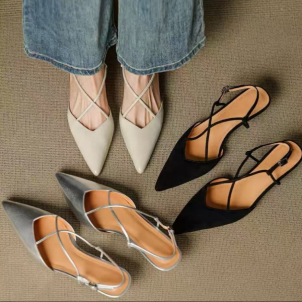 Women Fashion Nova - 2026 New Style Pointed Toe Low