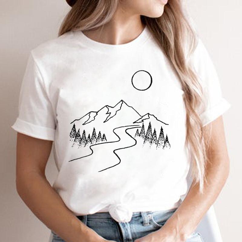 Women'S Fashion In The 90S - Fashion Cartoon T-shirt Female 90s Trend