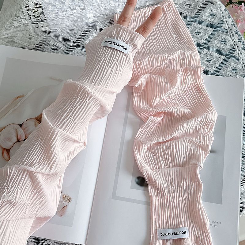 Women'S Fashion Gloves - Summer Loose Ice Silk Uv Protection
