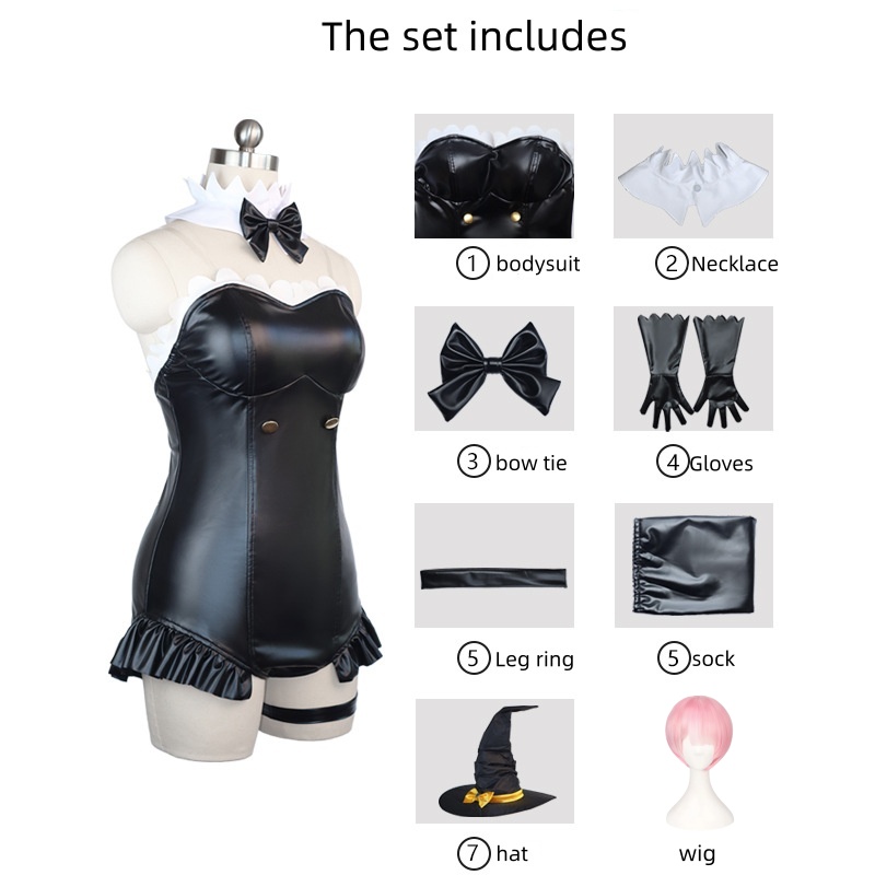 Re:Zero Rem Cosplay Costume Ma - Women'S Fashion Gloves 评论和价格