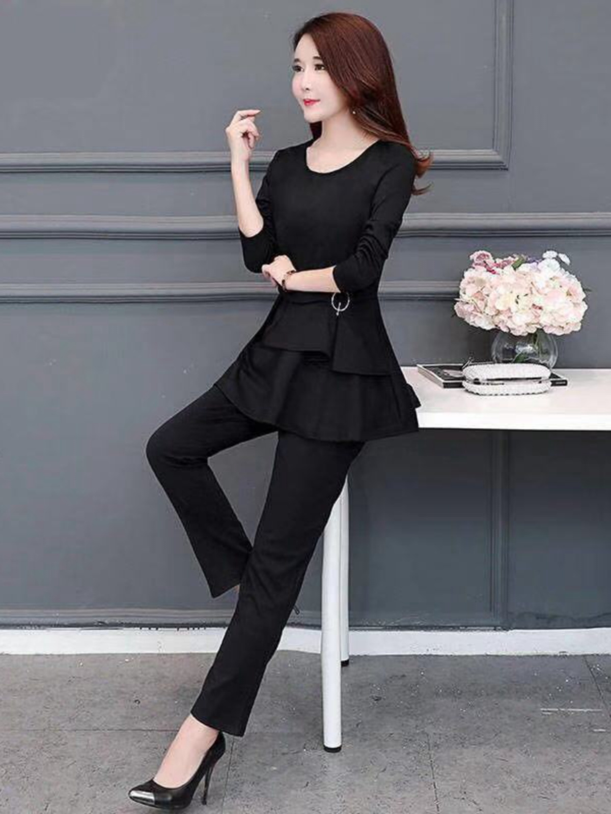 plus Size Autumn Fashion Set L - Women Fashion Over The Years 评论和价格