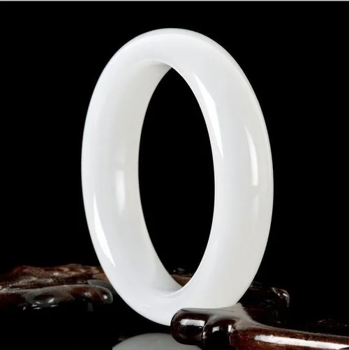 Genuine Natural White Jade Ban - Women'S Fashion Jewellery 评论和价格