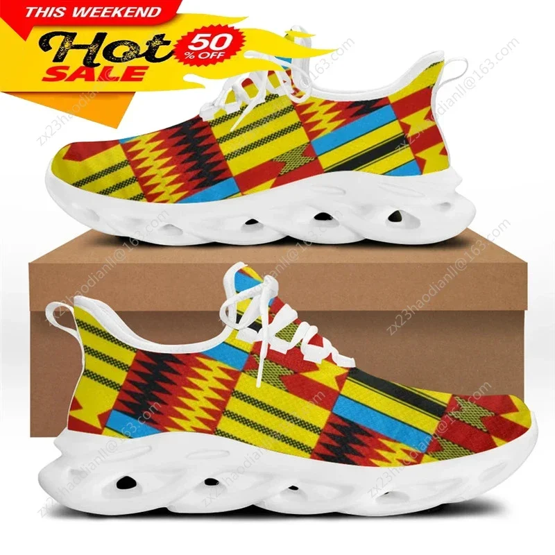 African Ethnic Tribal Pattern  - Sneakers Fashion Women 评论和价格
