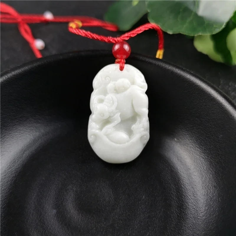 Chinese Zodiac Carved Jade Pen - Women'S Fashion Jewellery 评论和价格