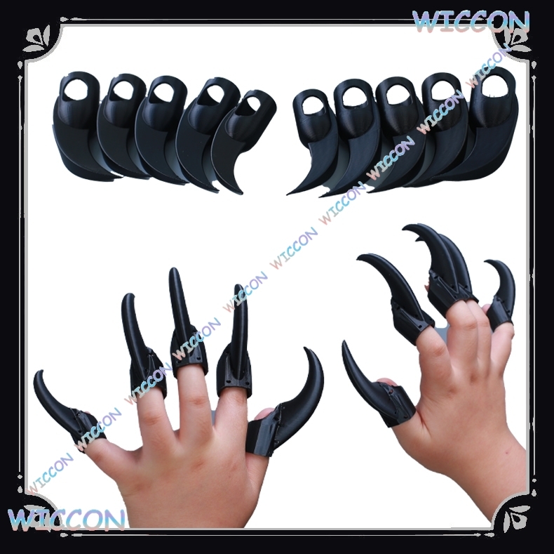 Animal Costume Fingernails Bla - Women'S Fashion Gloves 评论和价格