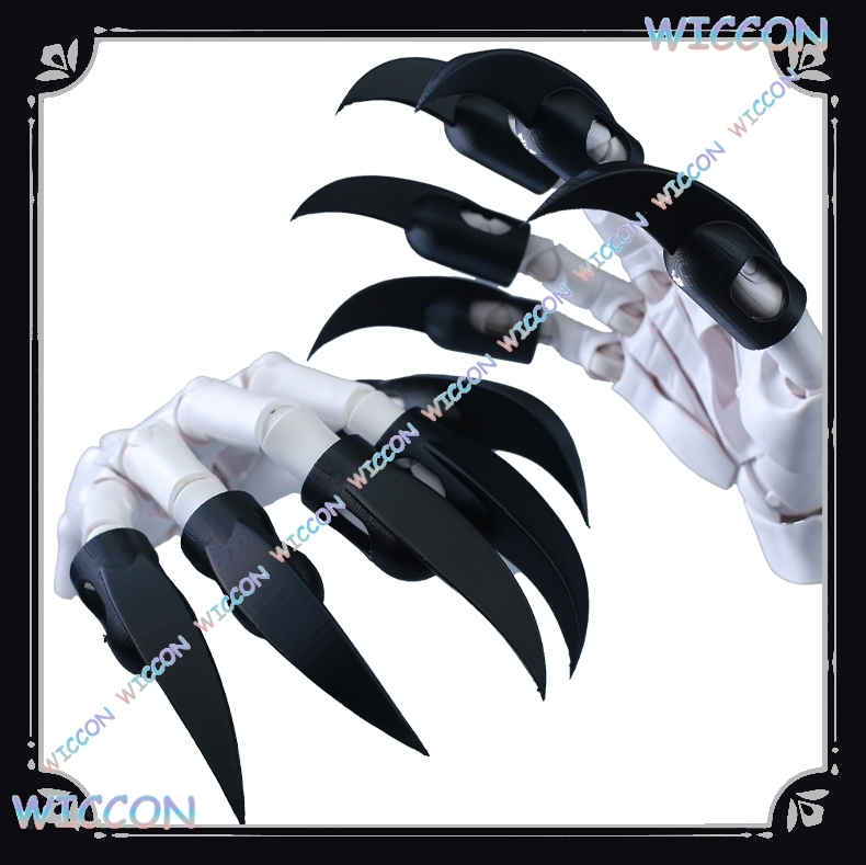 Animal Costume Fingernails Bla - Women'S Fashion Gloves 评论和价格