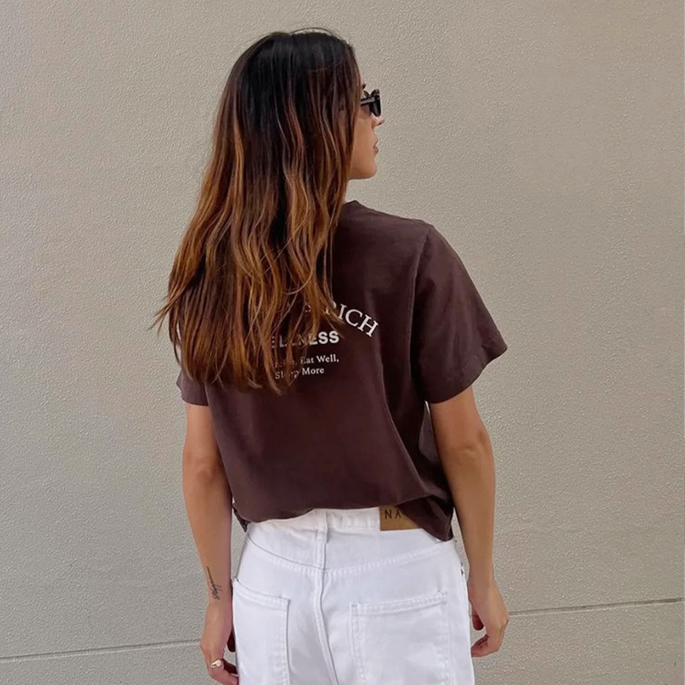 American Vintage Letters Print - Women'S Fashion In The 90S 评论和价格