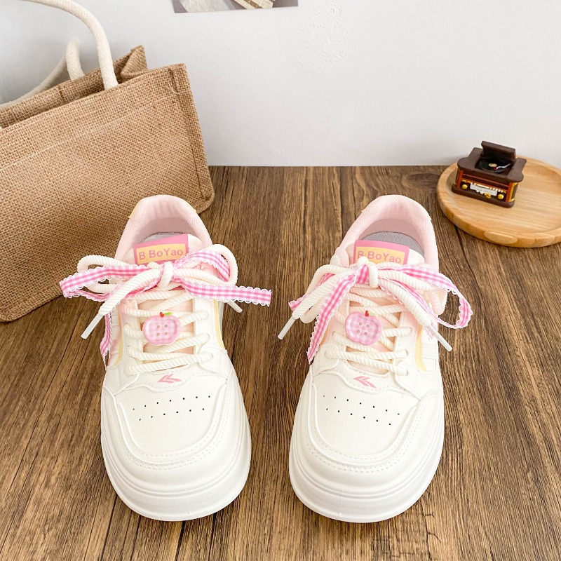 Board Shoe with Dopamine Desig - Sneakers Fashion Women 评论和价格