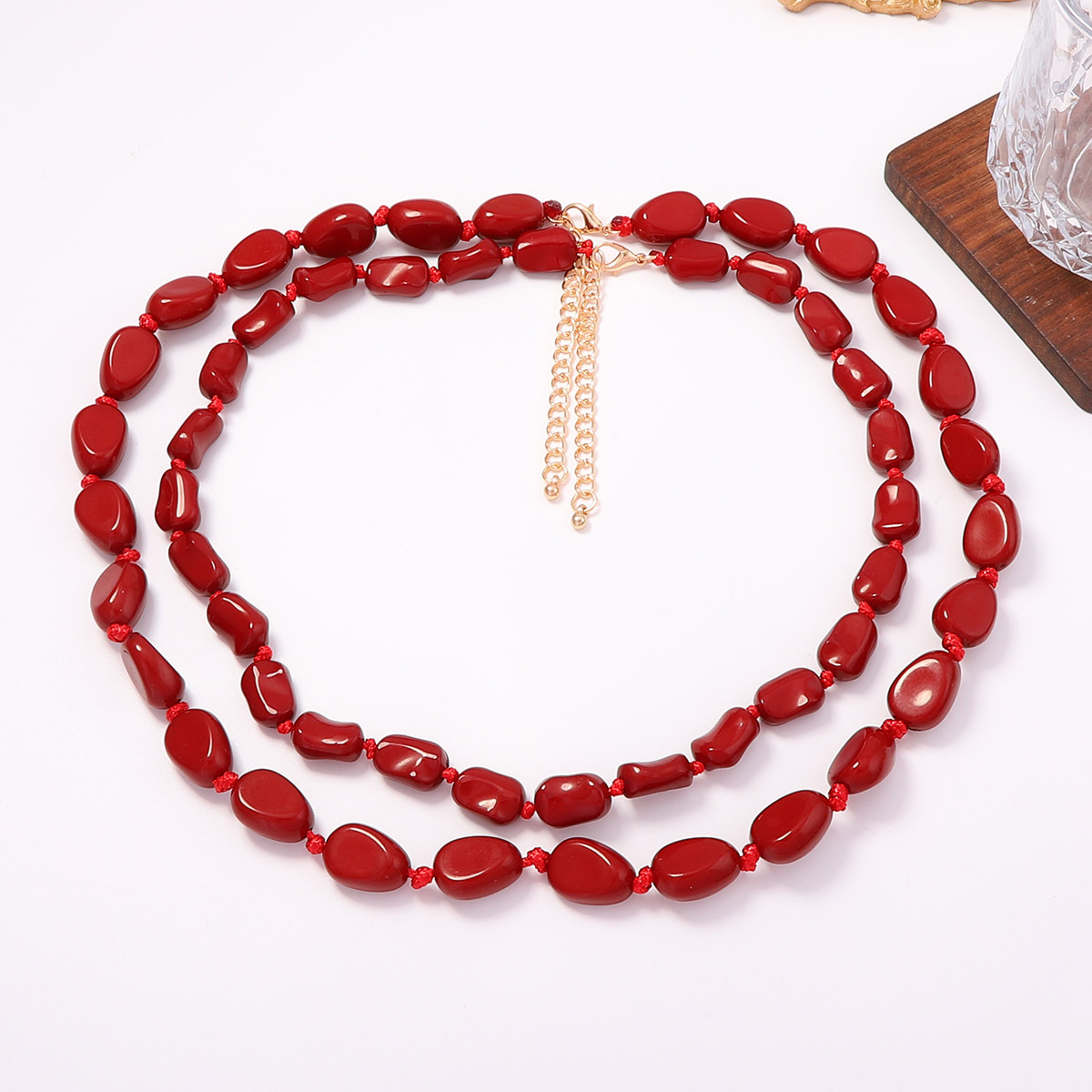 Trendy Retro Irregular Geometr - Women'S Fashion Ww2 评论和价格
