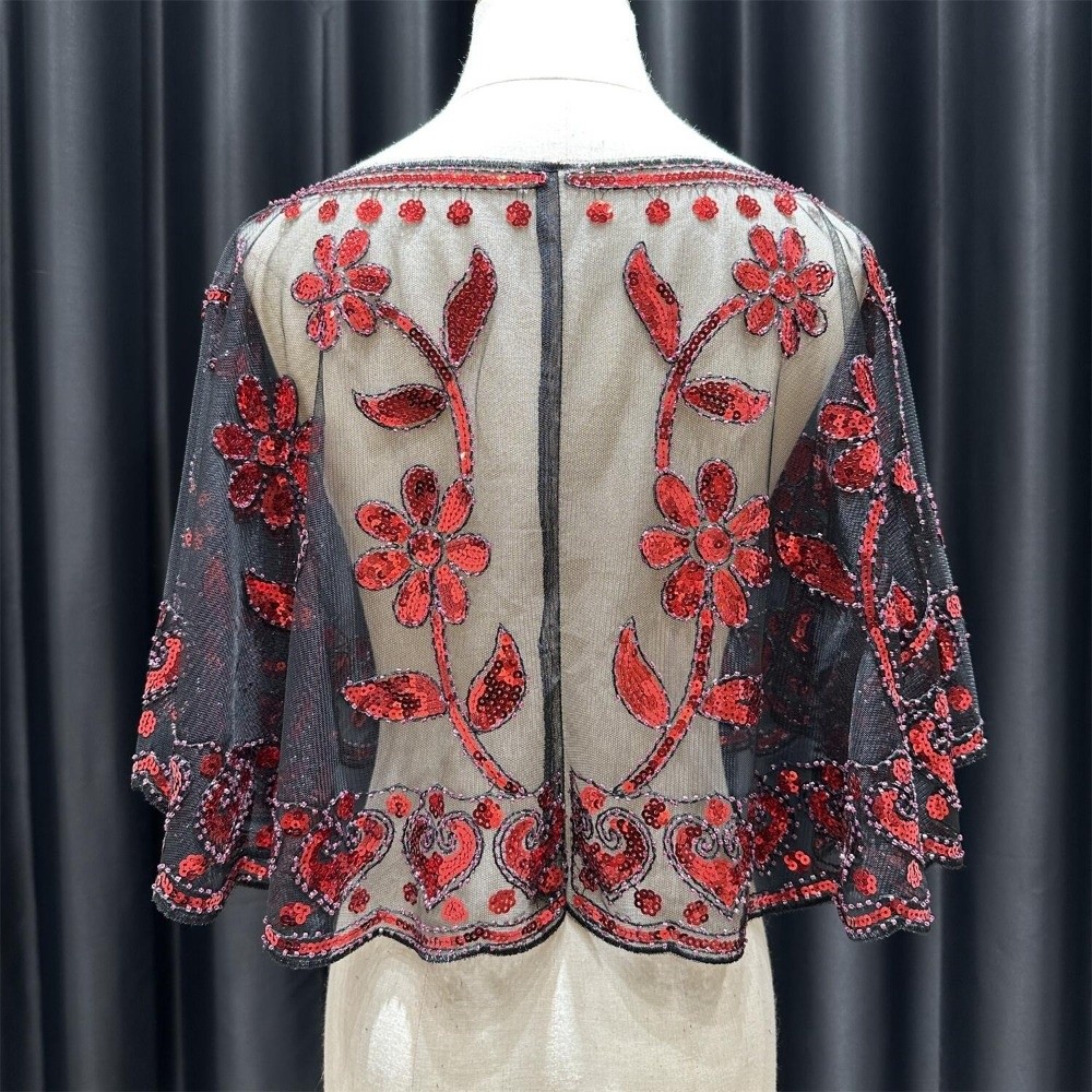 New 1920s Shoulder Shawl Spark - Women'S Fashion In The 1920S 评论和价格
