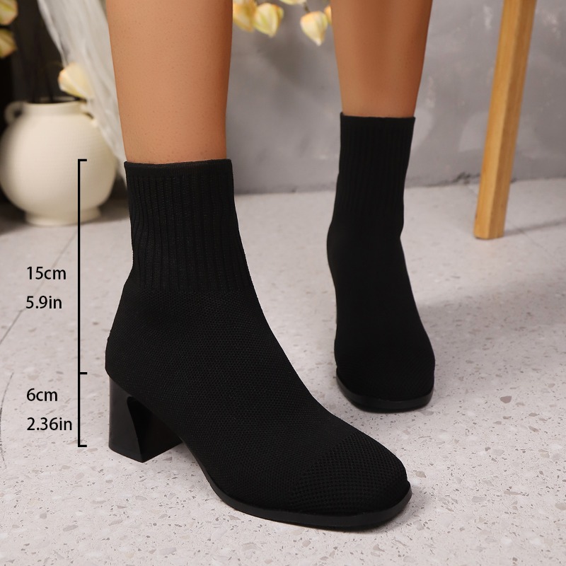 Women's Ankle Boots Knitted He - Women'S Fashion Socks 评论和价格