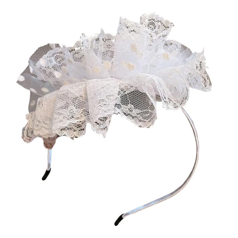 A52E Lace Flower Hair Hoop for - Women'S Fashion In The 1920S 评论和价格