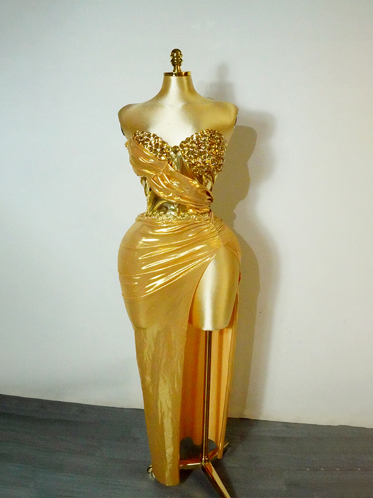 fashion show crystals Top long - Women'S Day Fashion Show 评论和价格