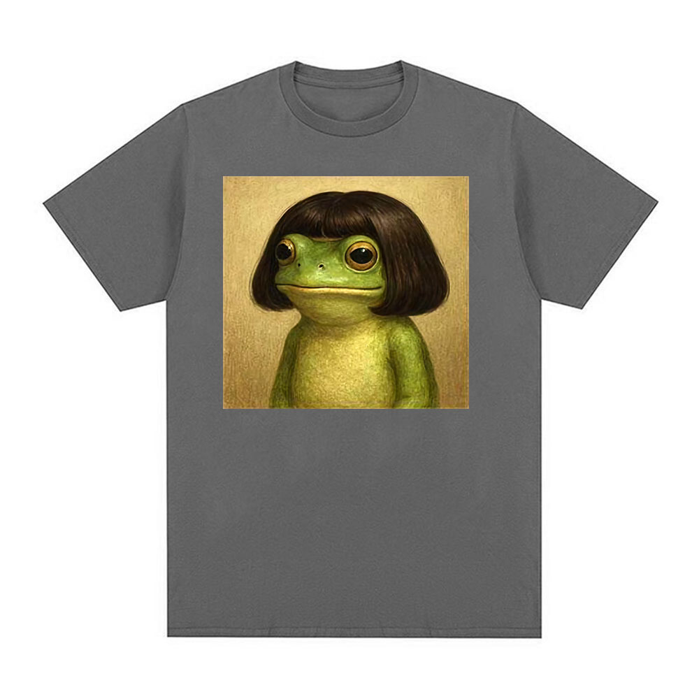 Funny Frog Face with Bob Hairc - Women'S Fashion In The 90S 评论和价格