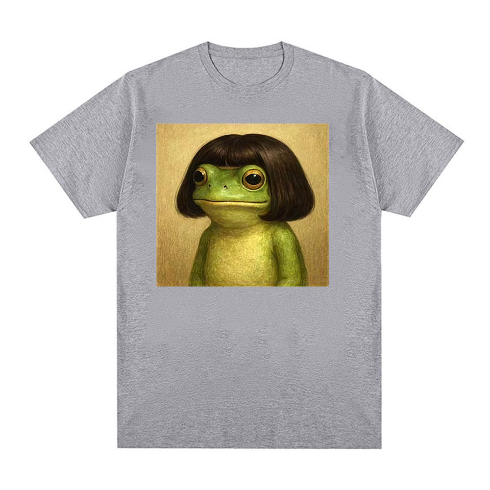 Funny Frog Face with Bob Hairc - Women'S Fashion In The 90S 评论和价格