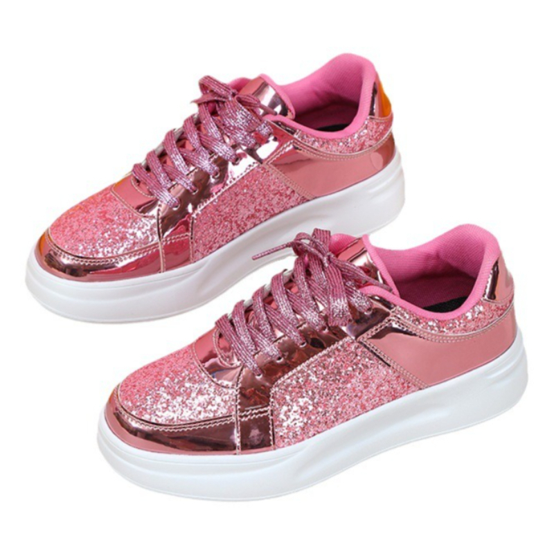 Fashion Sequin Shoes Women Cas - Sneakers Fashion Women 评论和价格