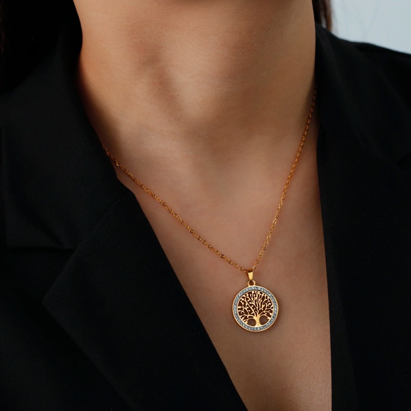 Tree of Life Necklace for Wome - Women'S Day Fashion Show 评论和价格
