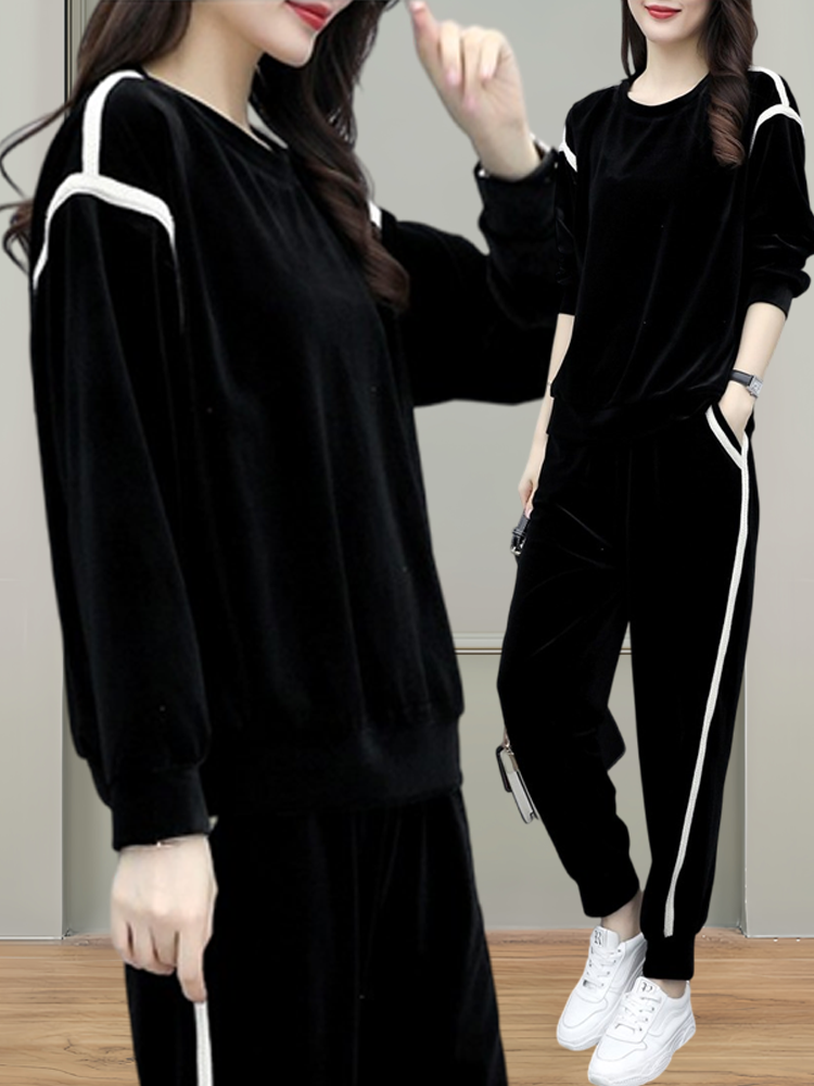 Fashionable Pure Cotton Black  - Women Fashion Over The Years 评论和价格