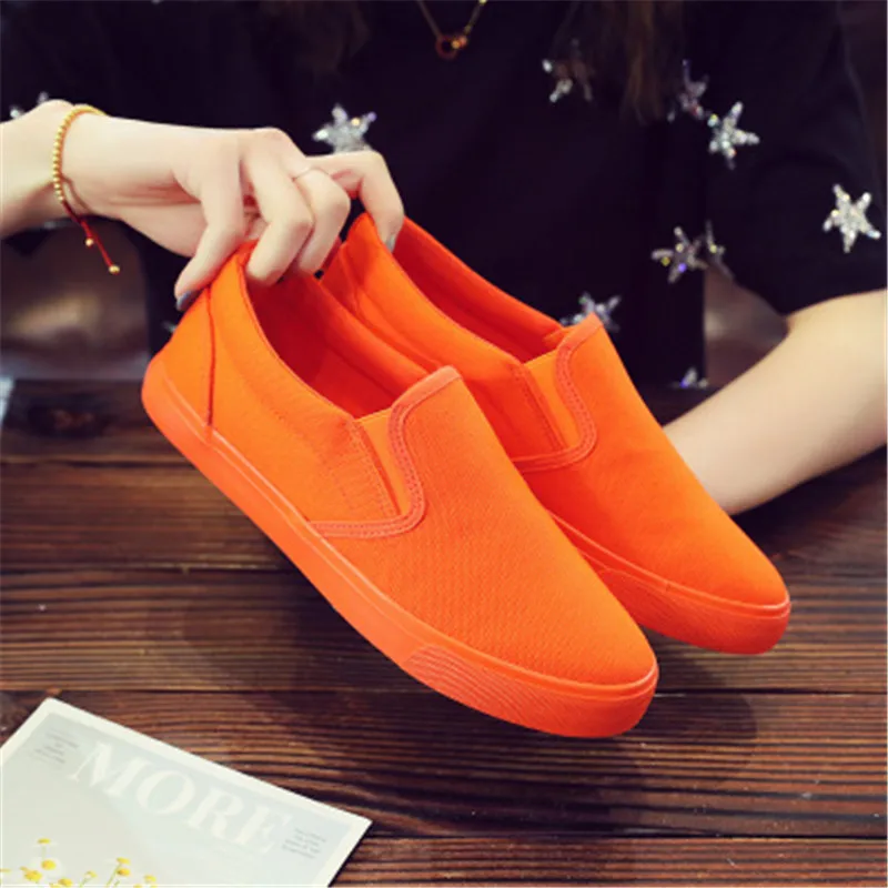 Men and Women Breathable Canva - Women'S Yellow Fashion Sneakers 评论和价格