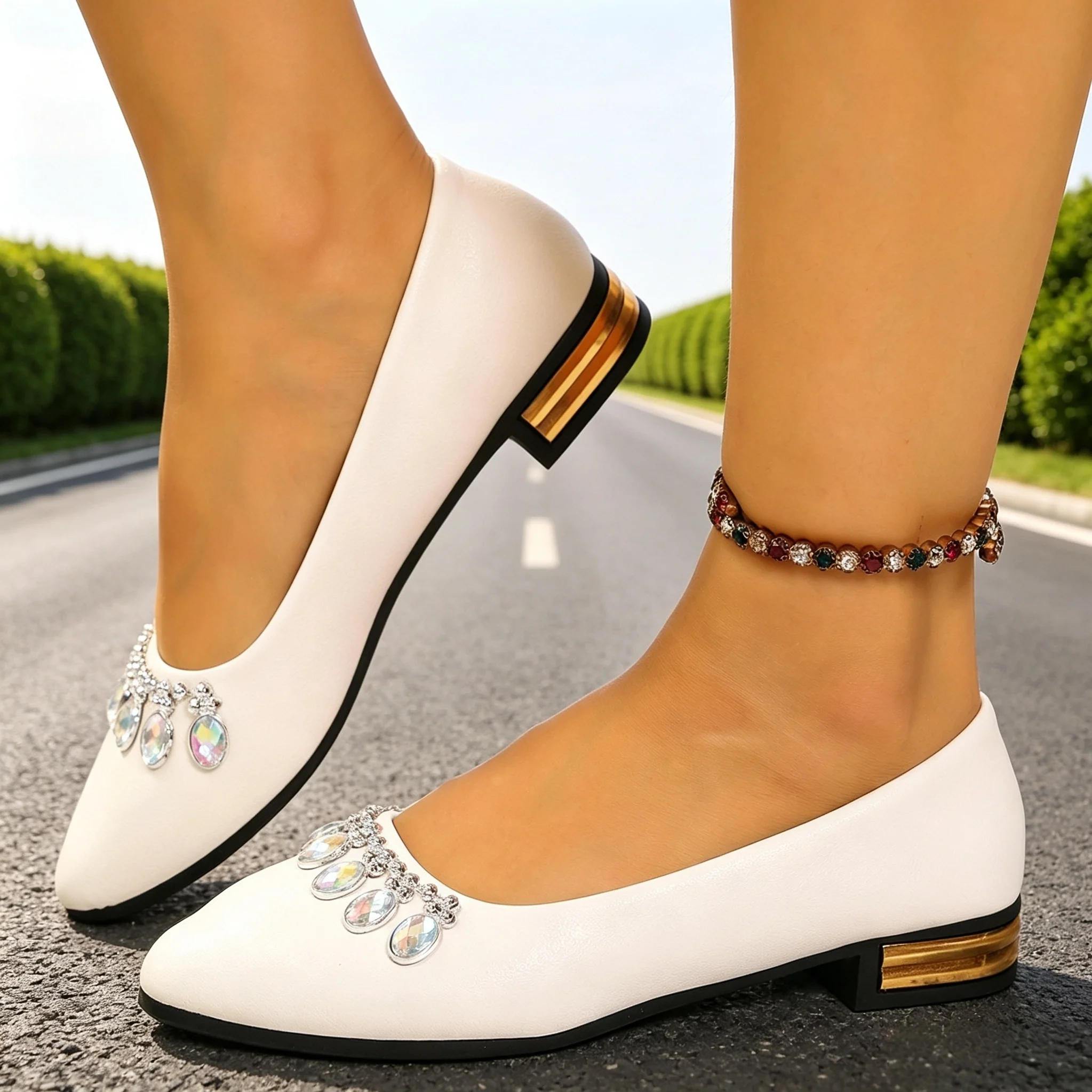 Women Flats Pointed Toe Ballet - Women'S Fashion Day 评论和价格