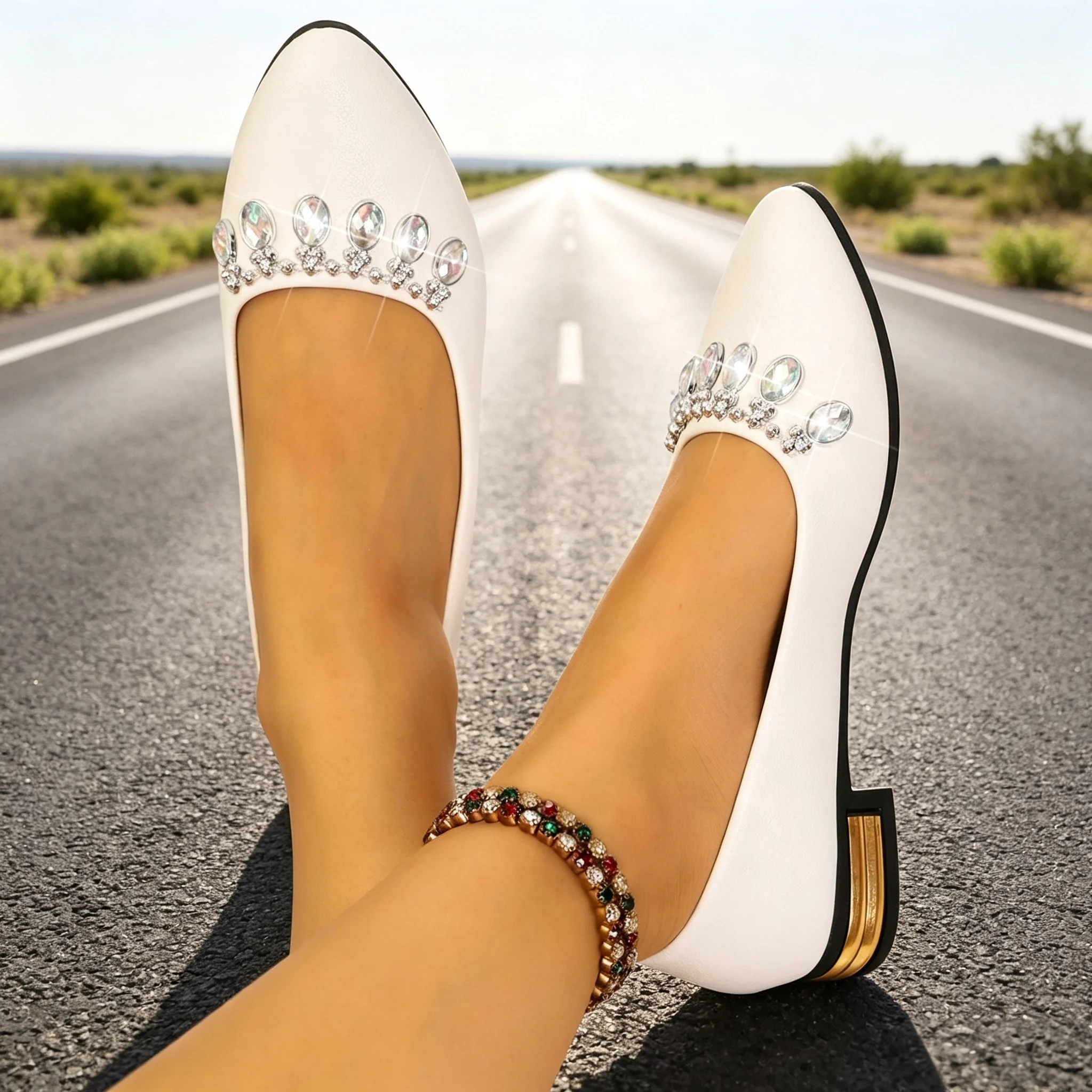 Women Flats Pointed Toe Ballet - Women'S Fashion Day 评论和价格