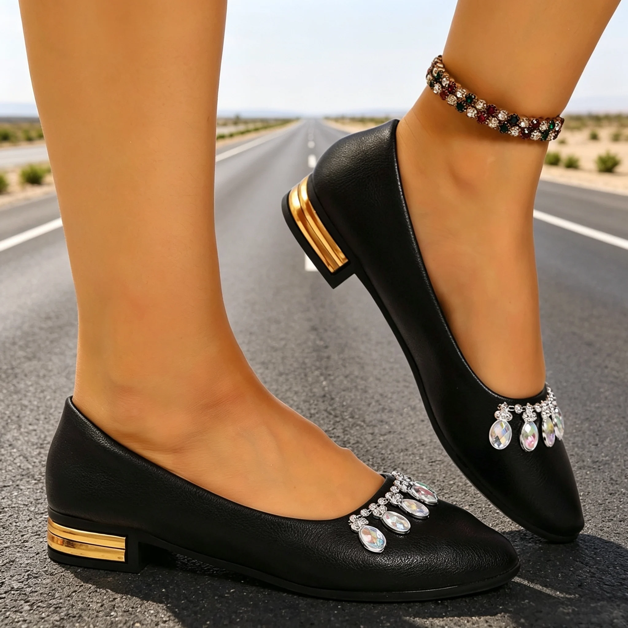 Women Flats Pointed Toe Ballet - Women'S Fashion Day 评论和价格