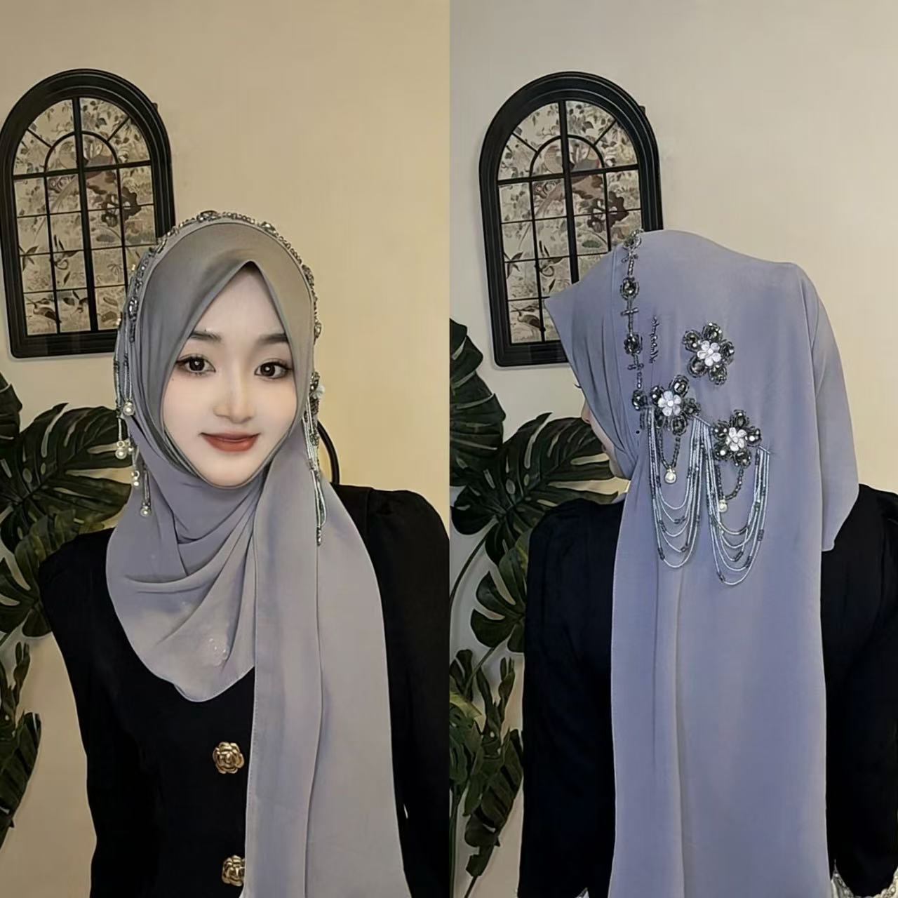 Abaya Hijab Muslim Women Shawl - Women Fashion Malaysia 评论和价格