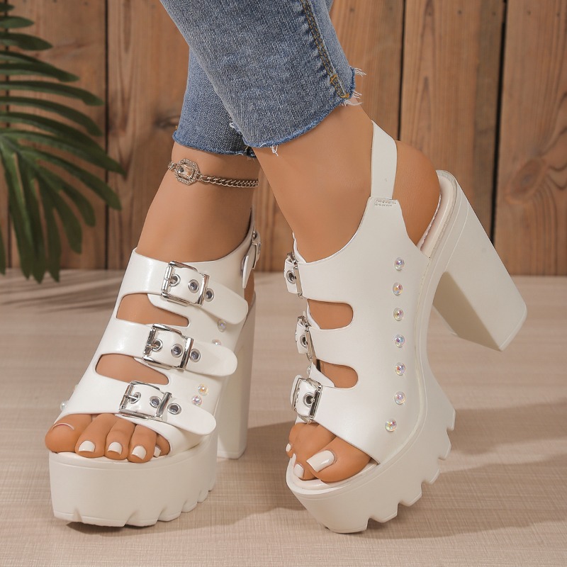 Super High Heel Sandals Summer - Women Fashion Nova 评论和价格