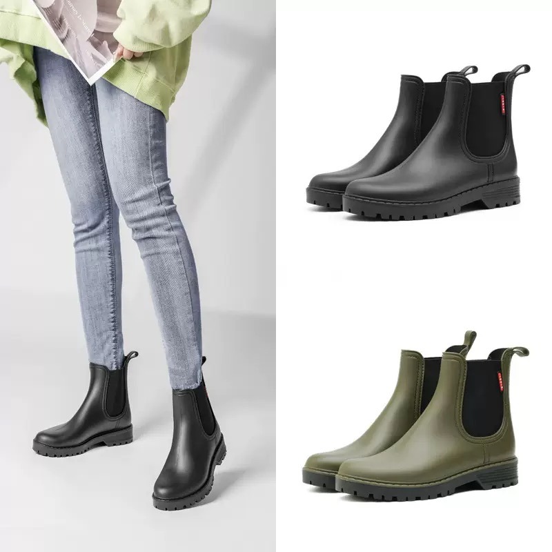 Women's Short Tube anti Slip R - Women'S Fashion Rain Boots 评论和价格