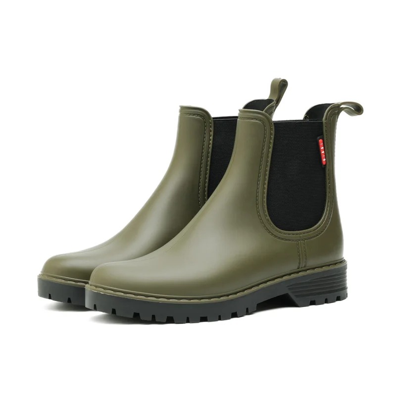 Women's Short Tube anti Slip R - Women'S Fashion Rain Boots 评论和价格