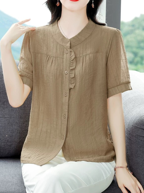 Fashionable Ice Silk Pleated C - Women Fashion Over The Years 评论和价格