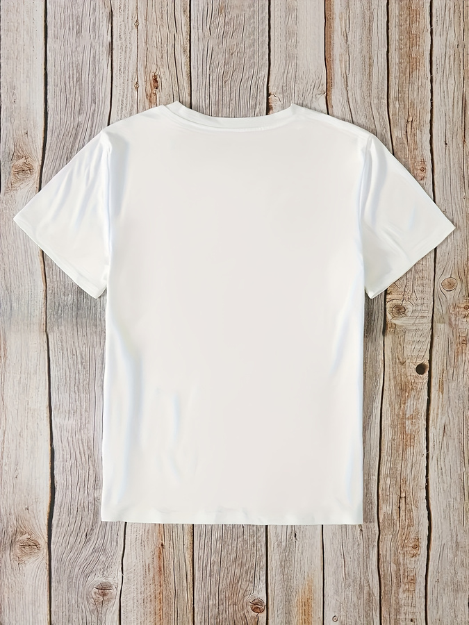 Cartoon Donut Print T-shirt, S - Women'S Fashion Trends Summer 2025 评论和价格