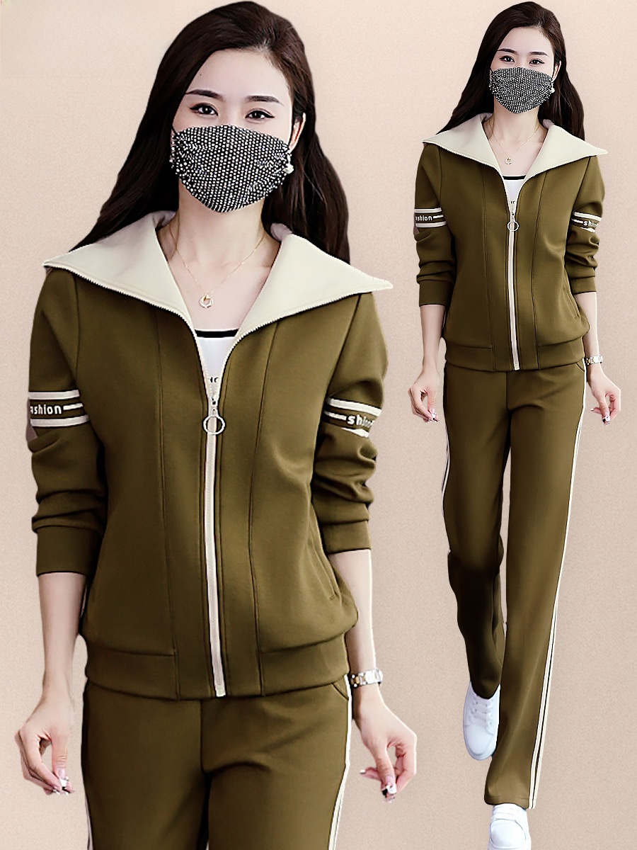 Slimming Zipper Sports Set for - Women Fashion Over The Years 评论和价格
