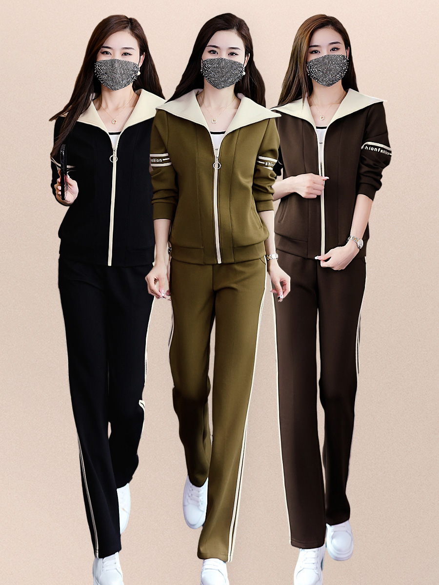 Slimming Zipper Sports Set for - Women Fashion Over The Years 评论和价格
