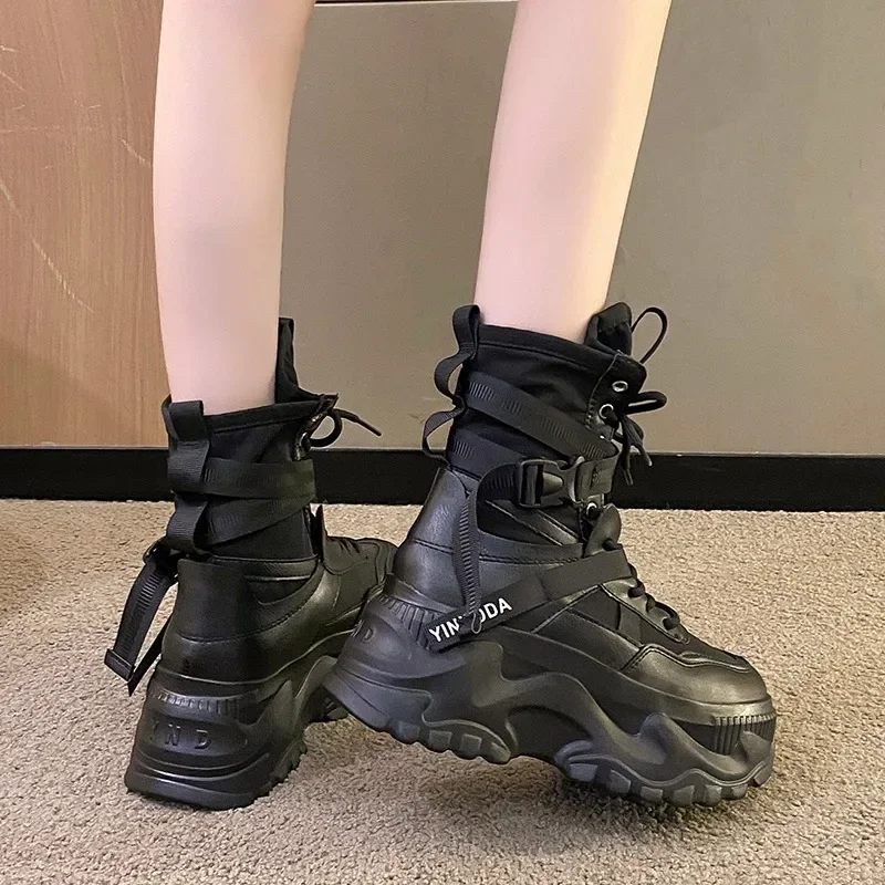 Fashion Women Chunky Platform  - Women'S Fashion Socks 评论和价格