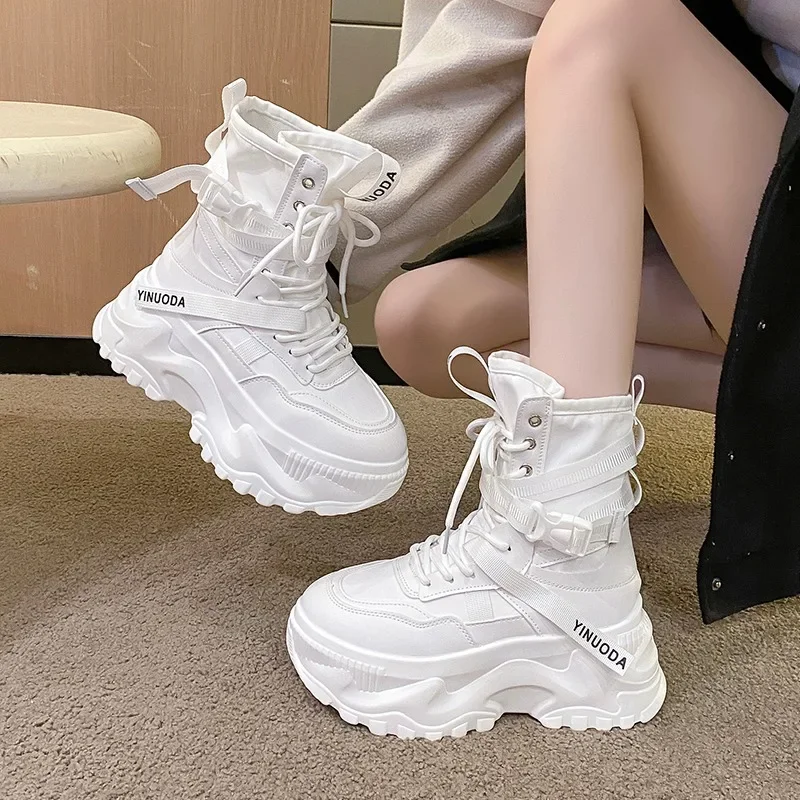 Fashion Women Chunky Platform  - Women'S Fashion Socks 评论和价格
