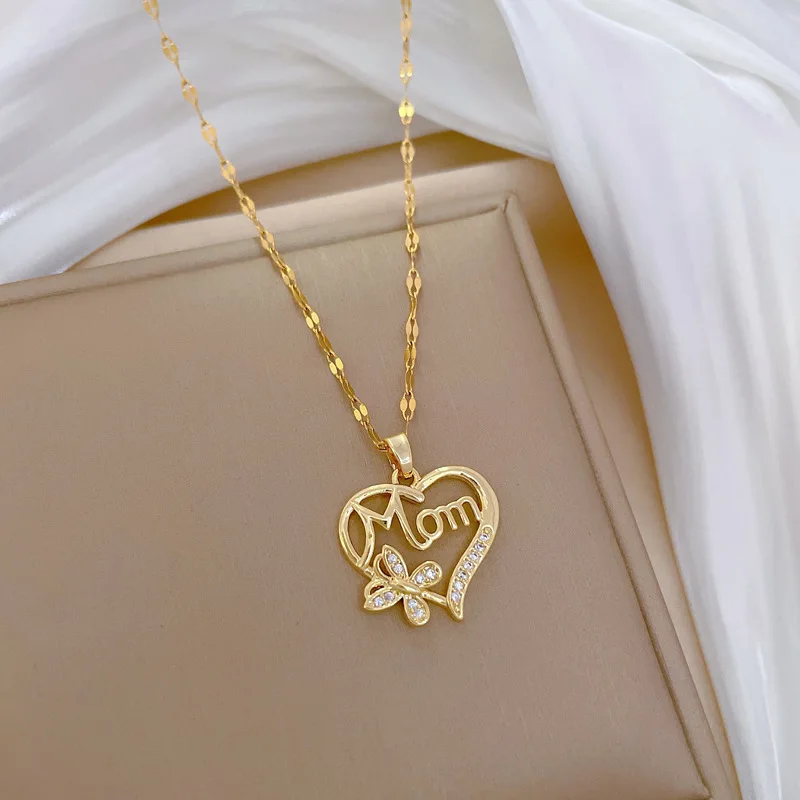 Fashion Heart Butterfly Mom Zi - Women'S Day Fashion Show 评论和价格