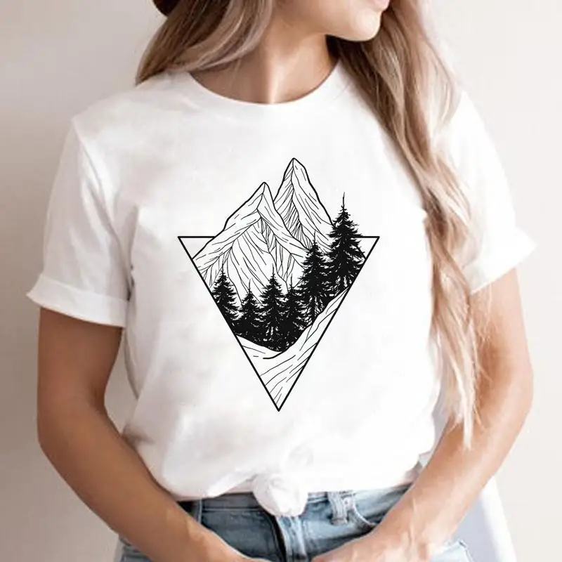 Fashion Cartoon T-shirt Female - Women'S Fashion In The 90S 评论和价格