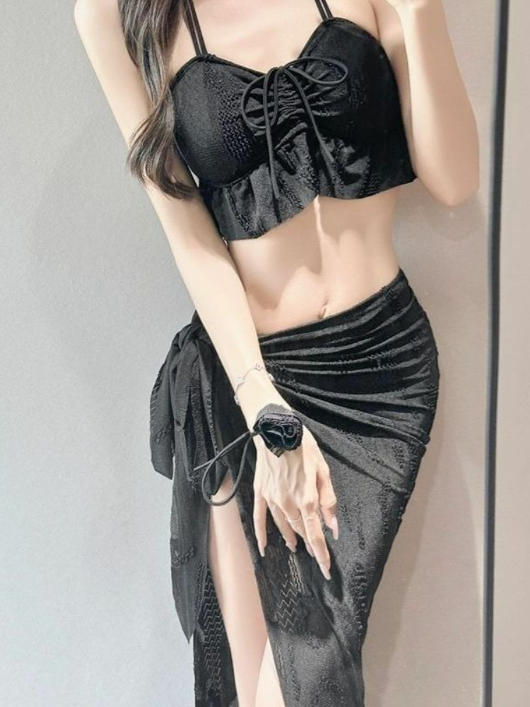 Ladies Floral Two Piece Swimsu - Women Fashion Styles 评论和价格