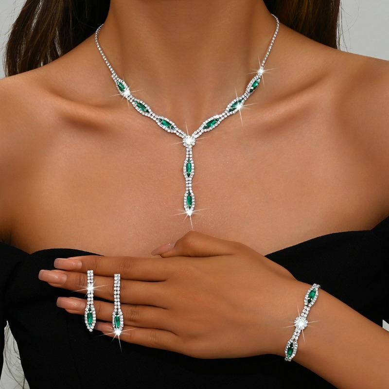 Earrings Necklace Bracelets Wo - Women'S Day Fashion Show 评论和价格