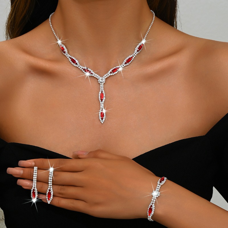Earrings Necklace Bracelets Wo - Women'S Day Fashion Show 评论和价格