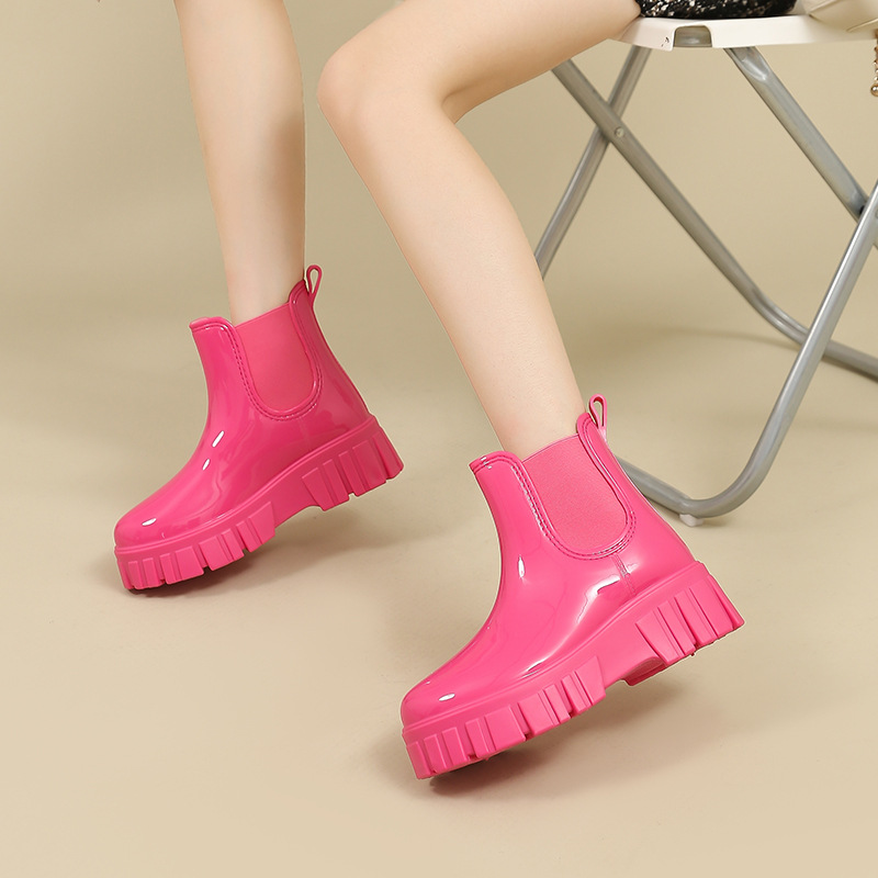 Platform Rain Boots Women Gard - Women'S Fashion Rain Boots 评论和价格