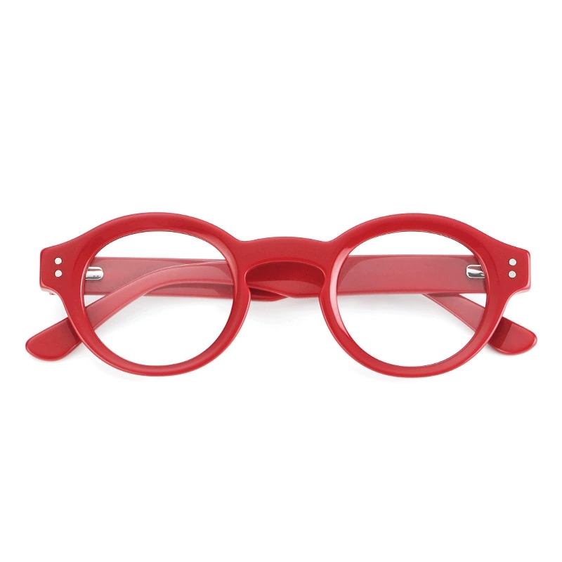 VCKA Fashion Acetate Round Myo - Women'S Fashion Glasses With Clear Lenses 评论和价格