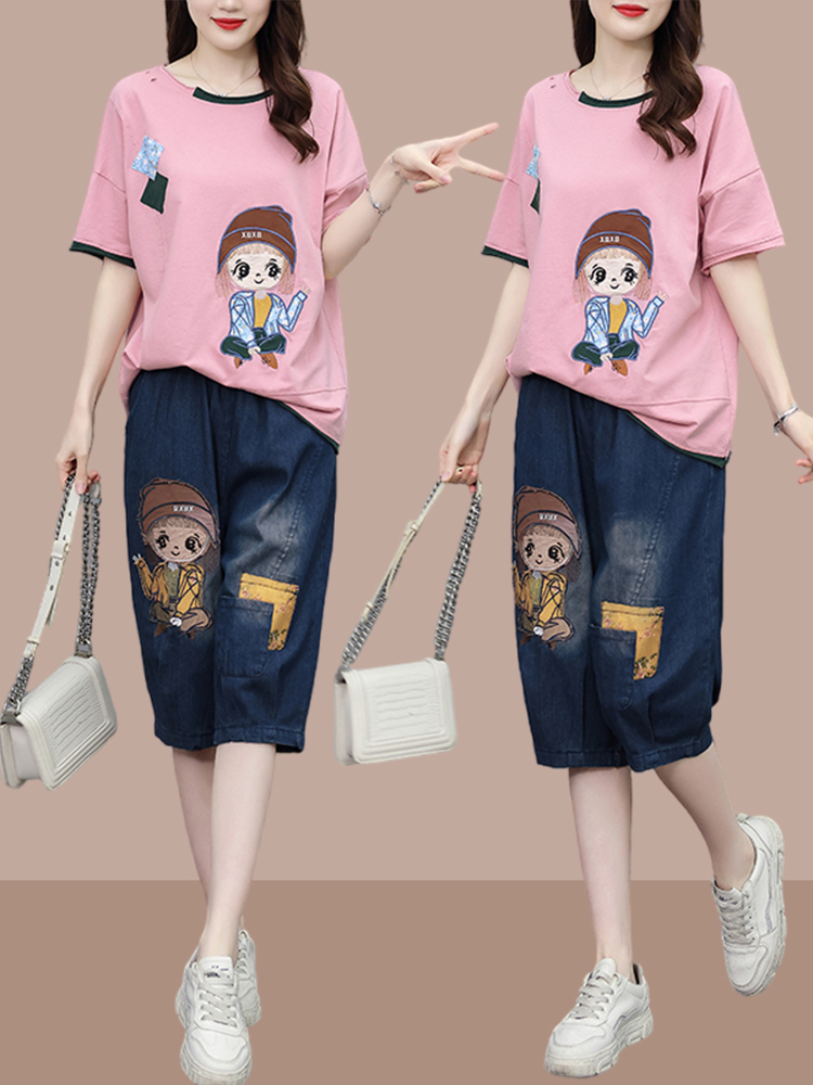 Fashionable Patchwork Short Sl - Women Fashion Over The Years 评论和价格