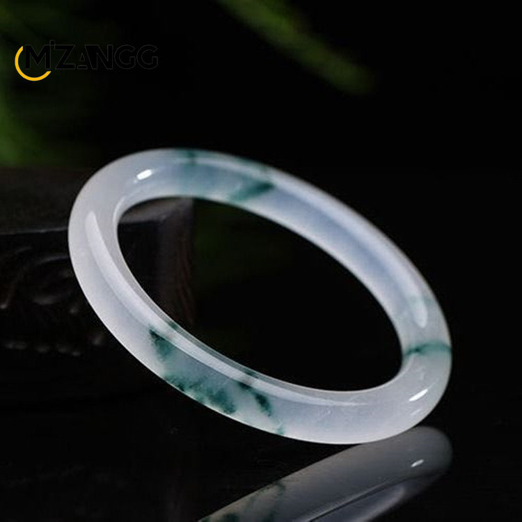 Natural Green Jadeite Bangle J - Women'S Fashion Jewellery 评论和价格