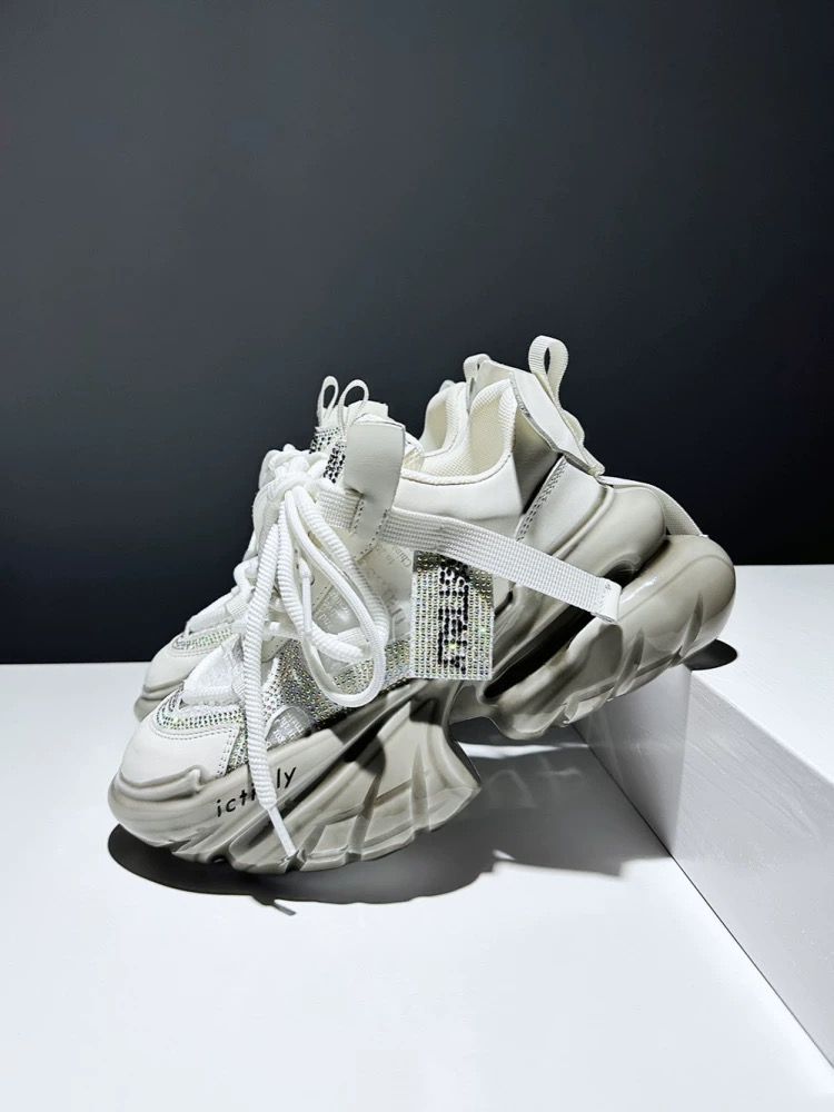 Women High Heels Platform Shoe - Women'S Yellow Fashion Sneakers 评论和价格