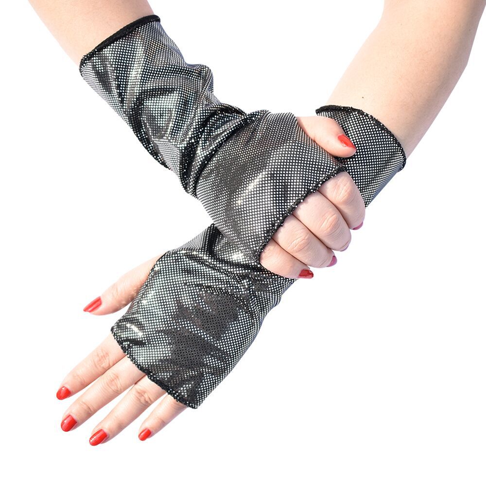 1Pair Women's Faux Patent Leat - Women Fashion Gloves 评论和价格