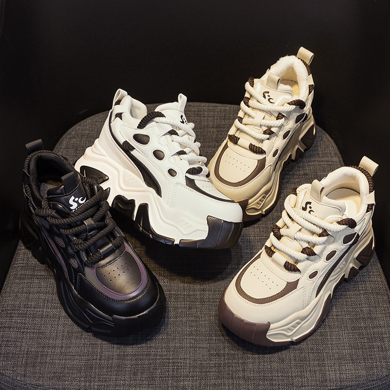 2026New leather inner height-i - Sneakers Fashion Women 评论和价格